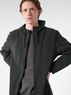 Stutterheim - Stockholm Lightweight Zip in Black
