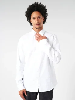 Sunspel - Oxford Shirt in White