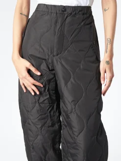 TAION - Military Wide Down Pants in Black
