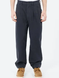 TOAST - Bill Wide Leg Trousers in Dark Navy