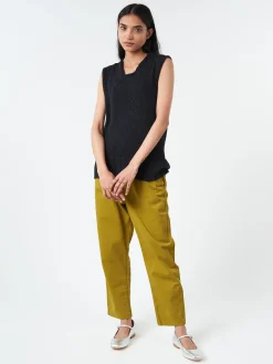 TOAST - Gabi Pull On Trousers in Wax Green