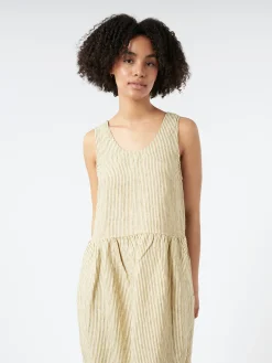 TOAST - Scoop Neck Dress in Olive