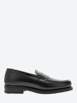 Tools and Construction - Dexter Loafer in Black Box Calf