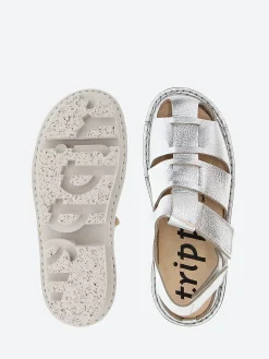 Trippen - Closed Alliance in Nickle Lam (Silver)