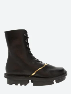 Trippen - Closed Kintsugi in Black and Gold