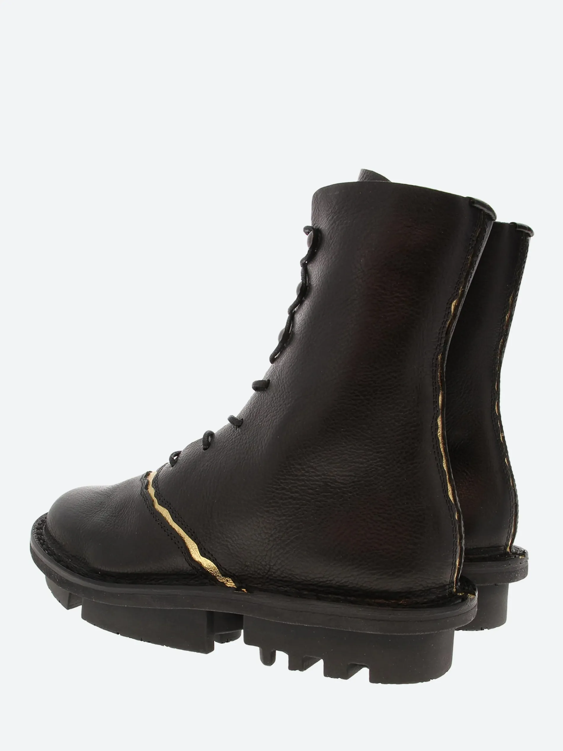 Trippen - Closed Kintsugi in Black and Gold