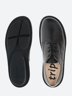 Trippen - Closed Sprint in Black Waw