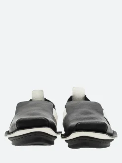 Trippen - Penna Key in Black Waw White Waw