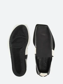 Trippen - Penna Key in Black Waw White Waw