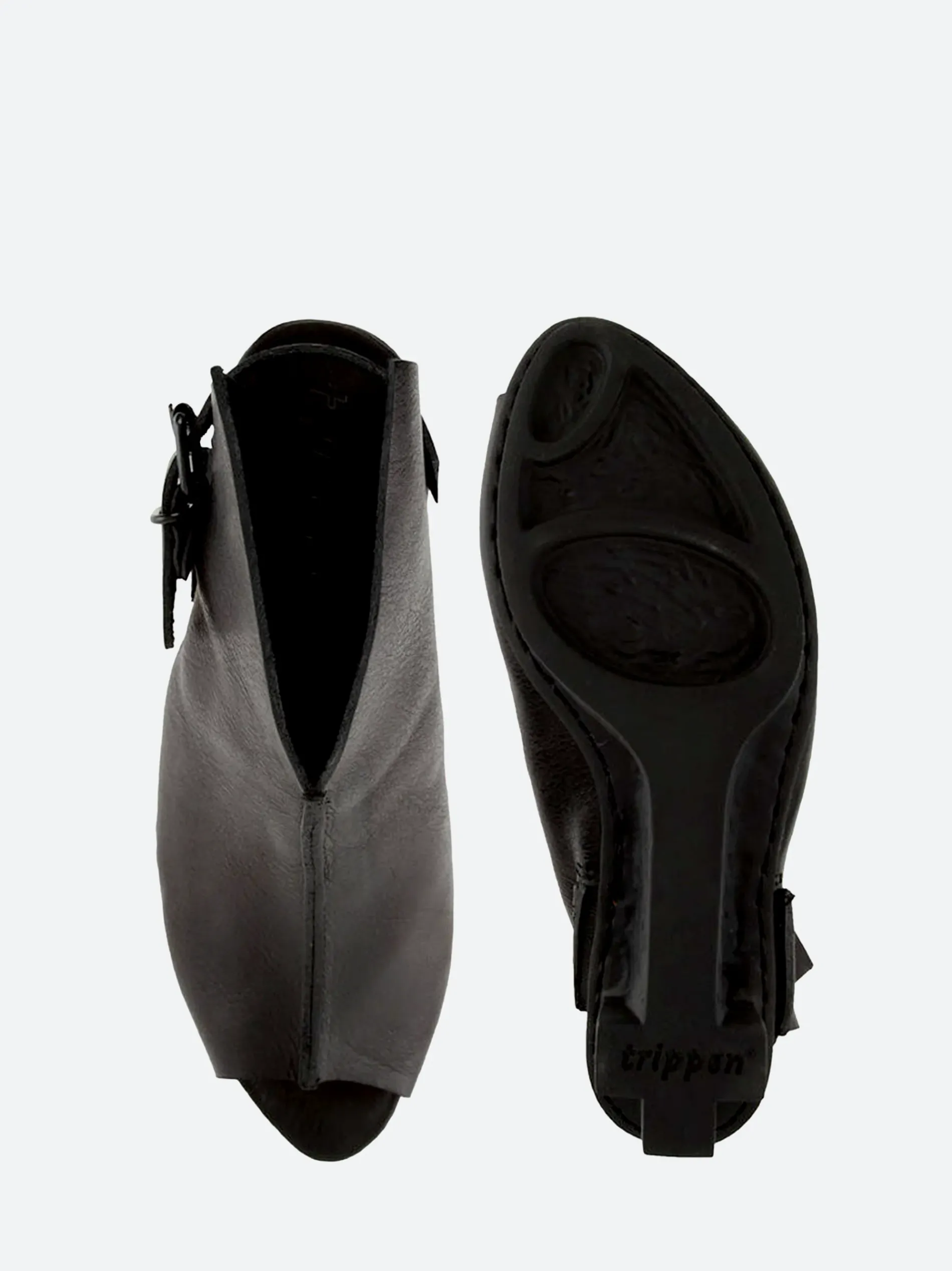 Trippen - X+OS Mandarin in Black Waw