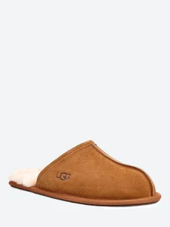 Ugg - Scuff Suede Slippers in Chestnut