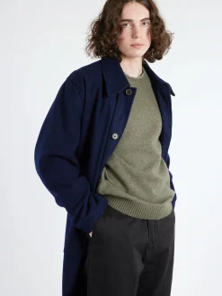 Universal Works - Account Coat in Navy