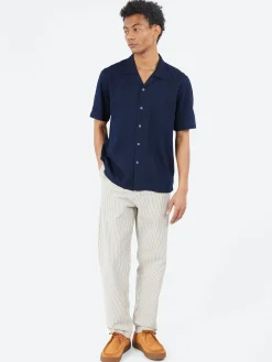 Universal Works - Military Chino in Grey Derby Stripe