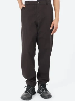 Universal Works - Military Chino in Licorice Summer Canvas