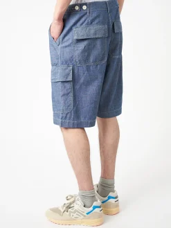 Universal Works - MW Cargo Short in Indigo