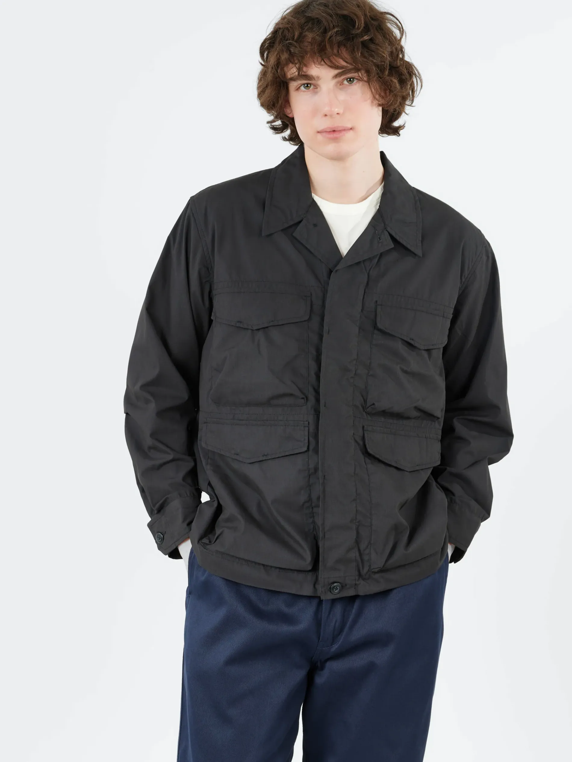 Universal Works - Parachute Field Jacket in Black