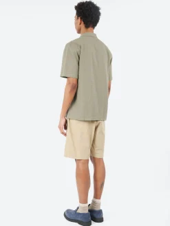 Universal Works - Road Shirt in Olive Delos