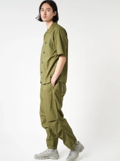 Universal Works - Tech Overshirt in Olive