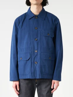 Universal Works - Utility Jacket in Navy Summer Canvas
