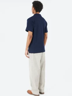 Universal Works - Vacation Polo in Bright Navy