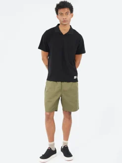 Universal Works - Vacation Polo in Black
