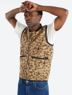Universal Works - Zip Waistcoat in Camo