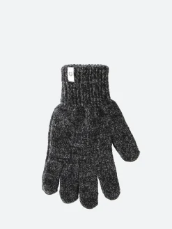 Upstate Stock - Deerskin Full Glove in Black Melange