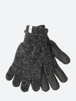 Upstate Stock - Deerskin Full Glove in Black Melange