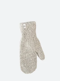 Upstate Stock - Deerskin Mitten in Oat Melange