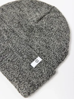 Upstate Stock - Ragg Wool Beanie in Charcoal Melange