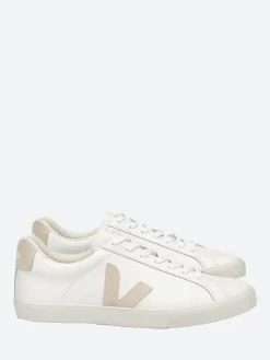 Veja - Esplar Leather in White and Sable