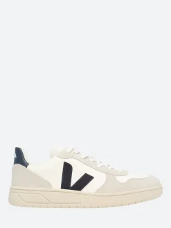 Veja - Men's V-10 in White and Blue