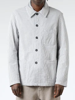 Vetra - 5C Short Workwear Jacket in White and Black