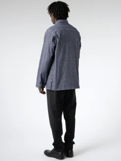 Vetra - Chambray Shirt in Washed Denim