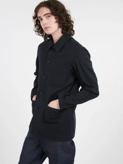 Vetra - Men's No. 4 Workwear Jacket in Black