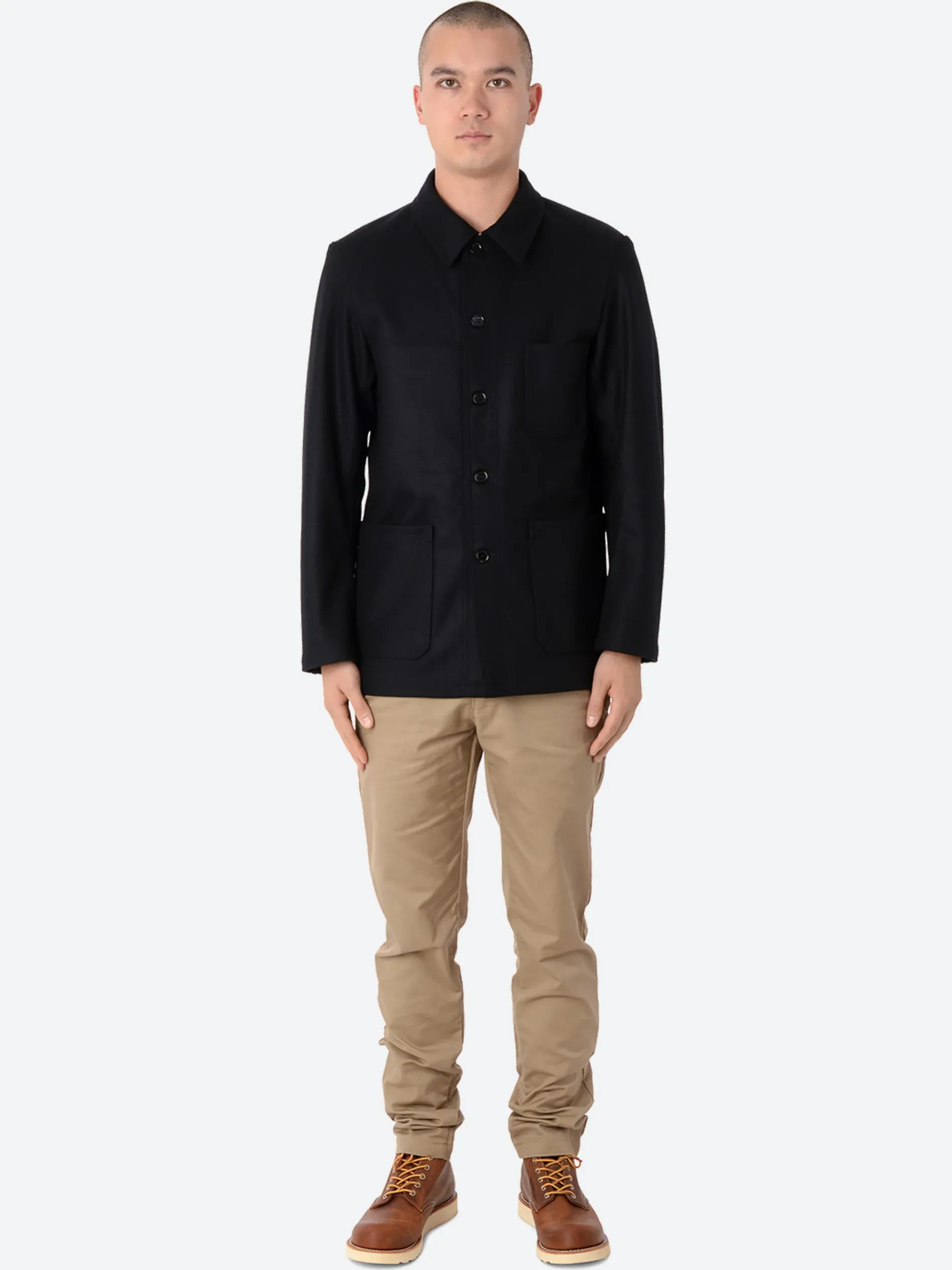 Vetra - No. 4 Workwear Jacket in Marine
