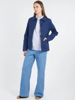 Vetra - Women's No. 4 Workwear Jacket in Navy
