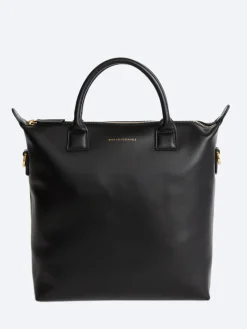 WANT Les Essentiels - Mini O'Hare Tote in Black Leather