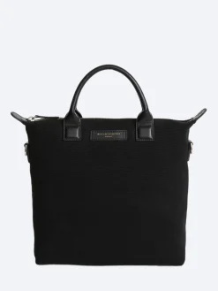 WANT Les Essentiels - Mini O'Hare Tote in Black Cotton