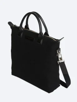 WANT Les Essentiels - Mini O'Hare Tote in Black Cotton