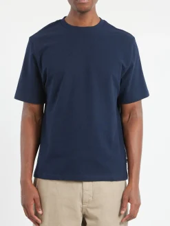 Wax London - Dean S/S T-Shirt in Navy