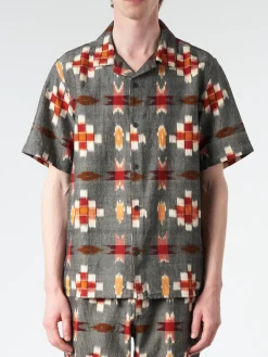 Wax London - Didcot Shirt in Multi Color