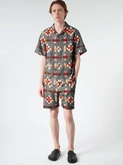 Wax London - Didcot Shirt in Multi Color