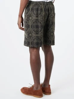 Wax London - Kurt Short in Black and Green