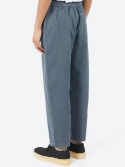 Wax London - Kurt Trouser in Petrol Blue