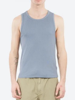 Wax London - Montague Vest in Blue