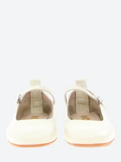 Wonders - A-86101 Mary Jane in Off White Sauvage