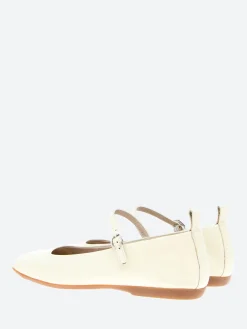 Wonders - A-86101 Mary Jane in Off White Sauvage