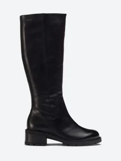 Wonders - D-1410 Knee High Boots in Black