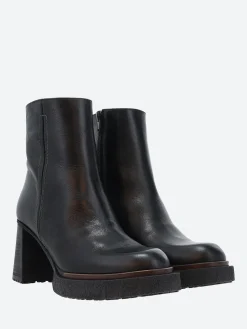 Wonders - H-5203 Heel Boot in Black Verona